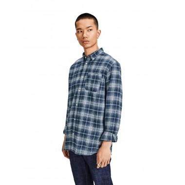 camicia flanella slim modello Vlisburbn